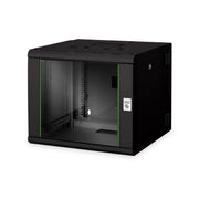 DIGITUS - Netzwerk-/Serverschrank Wandgehäuse DN-19 09-U-3-SW schwenkbar