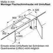 Siemens - Zubehör/Ersatzteile für Dunstabzugshauben Long Life Umluftset LZ11ITD11 extern