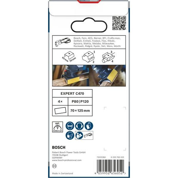 Bosch - Blatt für Oszillierer PRO AUZ 70 G Zubehör für 2608669126VE(5) Multifunktionswerkze
