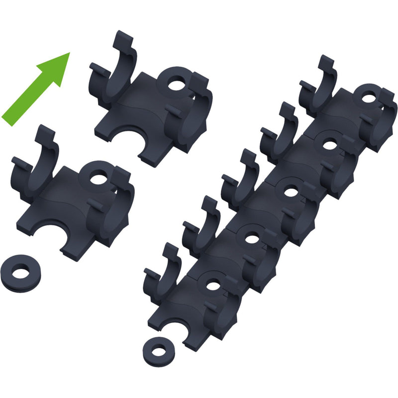 Murrelektronik - Rohrschelle Universalhalter 7000-99801-0000000 f.Steckverb. 9mm − 10 Stück