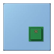 Jung - Behindertenelement für Installationsschalterprogramme Notrufsystem Abstelltaster NRS LC 0834 AT 256 bleu ceruleen 59