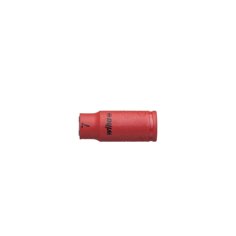 Wiha - Steckschlüssel Steckschlüsseleinsatz 246227 7mm x1/4" Aussen-6K