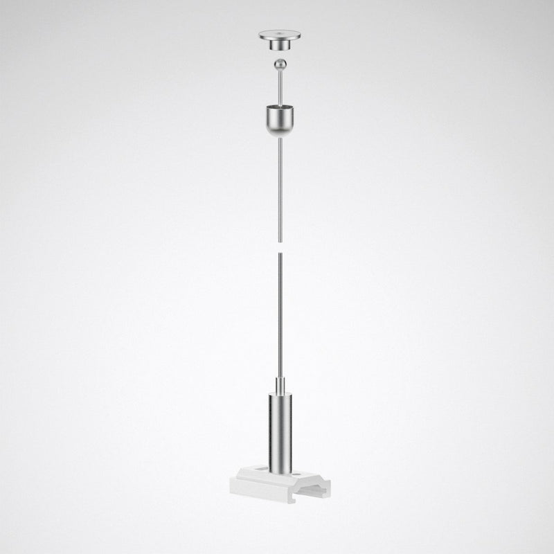 Trilux - Mechanisches Zubehör/Ersatzteile für Leuchten Seilabhängung Rail ZS D/3 #8889100 weiß