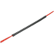 Weidmüller - Kabelmarkierungssystem Leitermarkierer CLI R 1-3 SW/WS 0 m.Montagedorn − 10 Stück