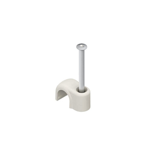 HKL - Nagelschelle (für Kabel) Rundschelle 10/50W − 100 Stück