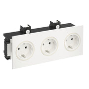 Rehau - Steckdose 3-fach BRK 3STD rws SIGNA IN rws