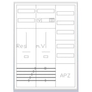 ABN - Zähler-Komplettschrank Zählerschrank S37ZA211 3Pkt 1Z 1R 1V 1APZ
