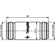 Telegärtner - Koax-Kupplung N-Kupplung Bu-Bu IP 68 100024109