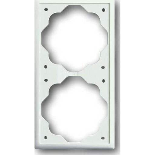 Busch-Jaeger - Abdeckrahmen Rahmen 2-fach 1722-774 studioweiß matt, imp − 1 Stück by Busch-Jaeger
