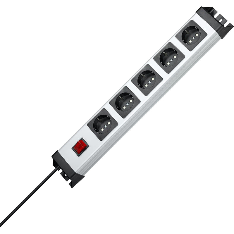 Kopp - Mehrfachsteckdose POWERversal 5-fach 226620015 mit Schalter