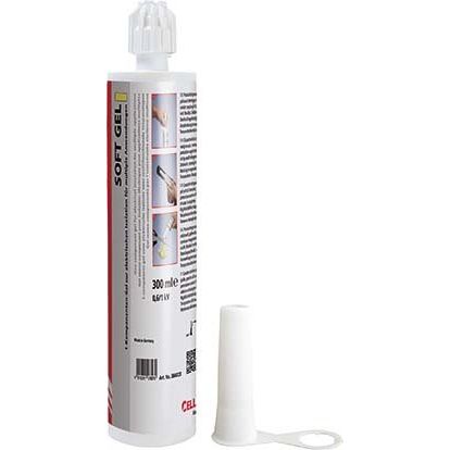 Cellpack - Kabelharz 1-Komp.-Gel a.Silikonbasis SOFT GEL/Kartusche Kartu/m.Düse − 12 Packung