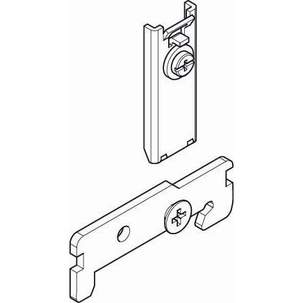 ABN - NH-Sicherungsunterteil Schnellbefestigungsatz XTRSB309 für NH00/NH1