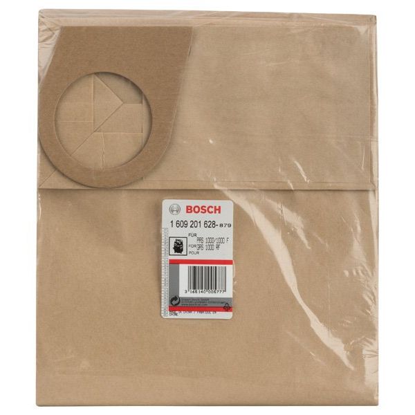 Bosch - Zubehör/Ersatzteile für Bodenpflege Papierfilterbeutel 1609201628 für PAS 900