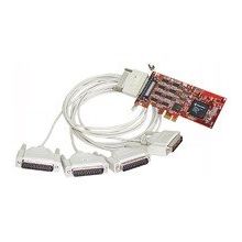 Pepperl+Fuchs Fabrik - Feldbus, Dez. Peripherie - Analoges/dig. Ein-/Ausgangs-Modul PCIe-Multiport-Karte ICRPC-4DB25-FC Serielle − 1 Stück