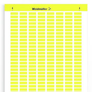 Weidmüller - Kennzeichnungsmaterial Gerätemarkierung LM MT300 19/6.3 GE selbstkleb.,19.05mm − 10 Stück