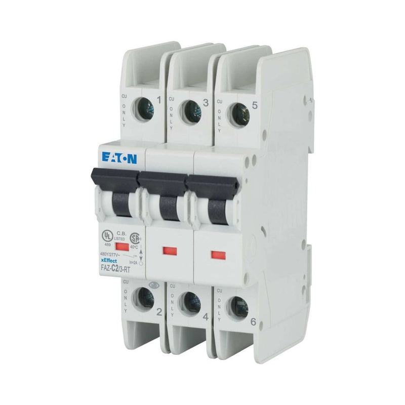 Eaton - Leitungsschutzschalter 3p. FAZ-C2/3-RT 2A Charakt.: C