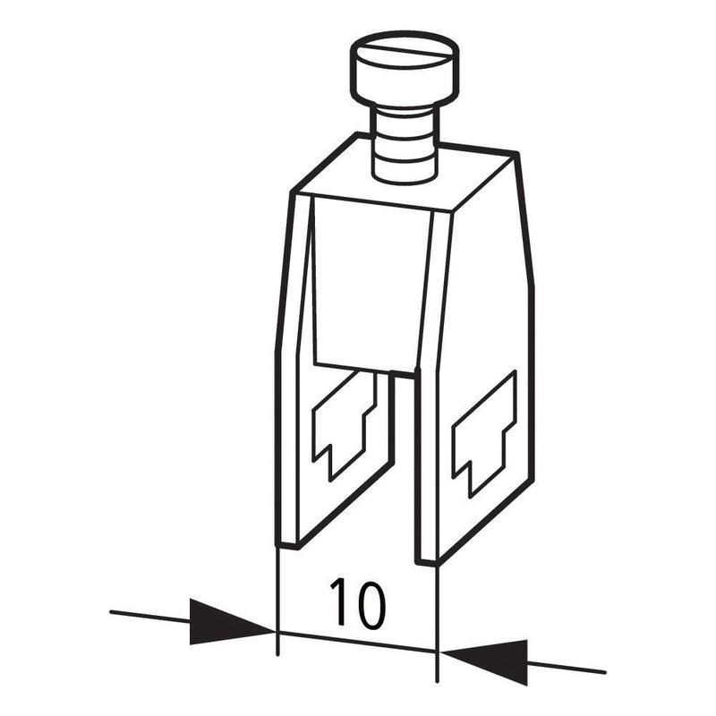 Eaton - Sammelschienenklemme Hauptstromklemme AK16 max.16qmm − 50 Stück