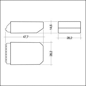 Zumtobel - Steuergerät für Leuchten Betriebsgerät DALI XC G3CWM 30 DA2