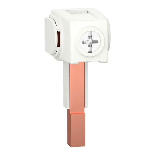 Schneider Electric - Zubehör/Ersatzteile für Niederspannungs-Schalttechnik Einspeiseklemme A9XPCM04(VE4) für 1-f. Käfigklemme