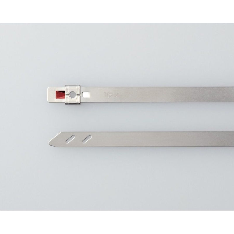HellermannTyton - Kabelbinder Edelstahlkabelbinder MST360S SS304 ML 100 360x5,9mm − 100 Stück