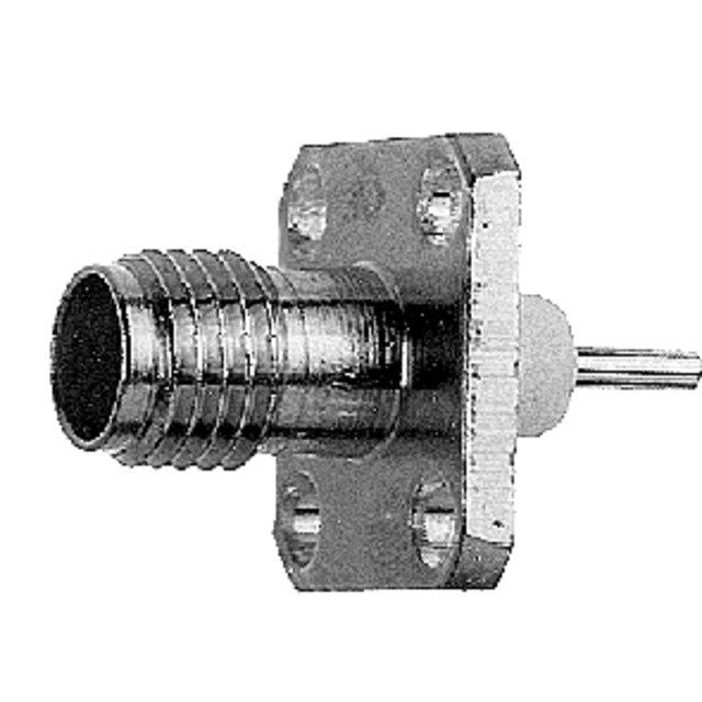 Telegärtner - Koax-Steckverbinder SMA-Einbaubuchse 100024704 mit Flansch − 5 Stück