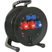 Schill - Kabeltrommel Spezialgummi-Kabeltrommel GT 450.516.50PU525 m. Steckd. und Kabel