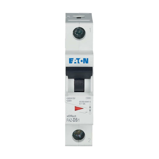 Eaton - Leitungsschutzschalter 1p. FAZ-D5/1 5A Charakt.: D