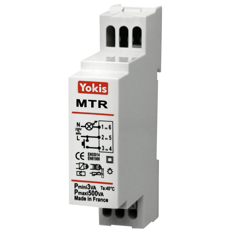 Grothe - Stromstoßschalter Stromstoßrelais HS MTR500M Taste REG 1TE5-300VA