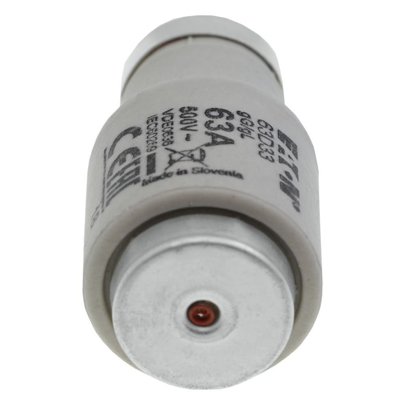 Eaton - D-Sicherungseinsatz Sicherungseinsatz Nieders. SICHERUNG-#63D33 63A AC 500V 100kA − 5 Stück