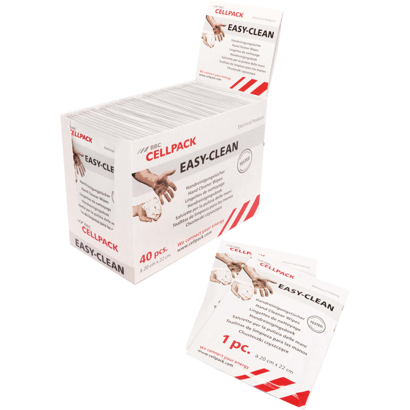 Cellpack - Putztuch Handreinigungstuch 40 St. EASY-CLEAN#434133 Schmutzentferner − 40 Stück