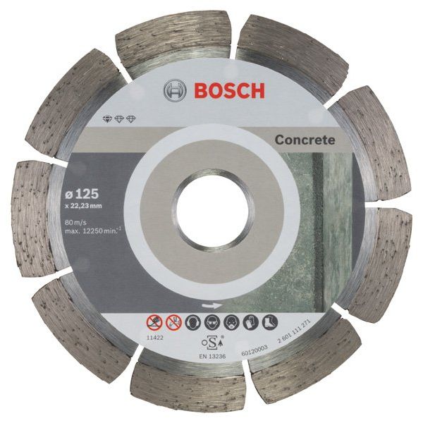 Bosch - Trenn-/Schleifscheibe Diamanttrennscheibe 2608603240 Standard for