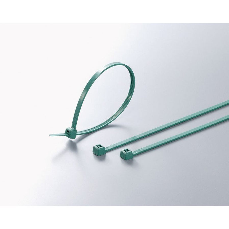 HellermannTyton - Kabelbinder 111-01379(100) 203x4,7 mm, mintgrün − 100 Stück