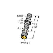 Turck - Induktiver Näherungsschalter Sensor BI1.5UEGT08AP6XH1341 induktiv