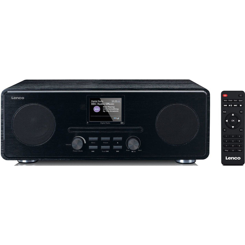 LENCO - Radio DAB+ Radio CD/MP3-Player DAR-061 sw PLL/FM,BT