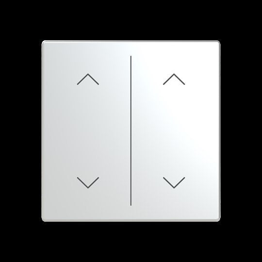 Busch-Jaeger - Bussystem-Tastwippe Abdeckung als Wippe LFAW/A.2.63.11-866 2f. Symbol Auf/Ab