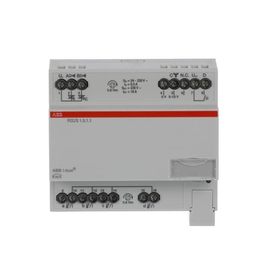 ABB Stotz S&J - Bussystem-Heizungsaktor Fan Coil Controller FCC/S1.5.1.1 2xPWM 0-10V REG