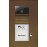 TCS Tür Control - Türstation für Türkommunikation Video color Außenstation V AVU14010-0012 PUK 1 Taste 1-spalti