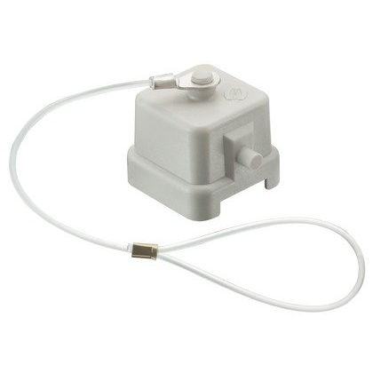 Harting - Schutzkappe für Industriesteckverbinder Abdeckhaube 09200035448 grau − 10 Stück