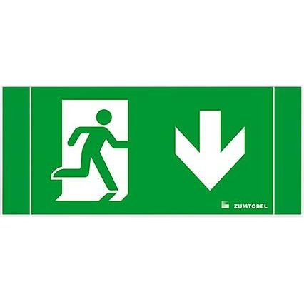 Zumtobel Group - Piktogramm für Not-/Hinweisleuchte Rettungszeichen ERGOSIGN #22166887 1U
