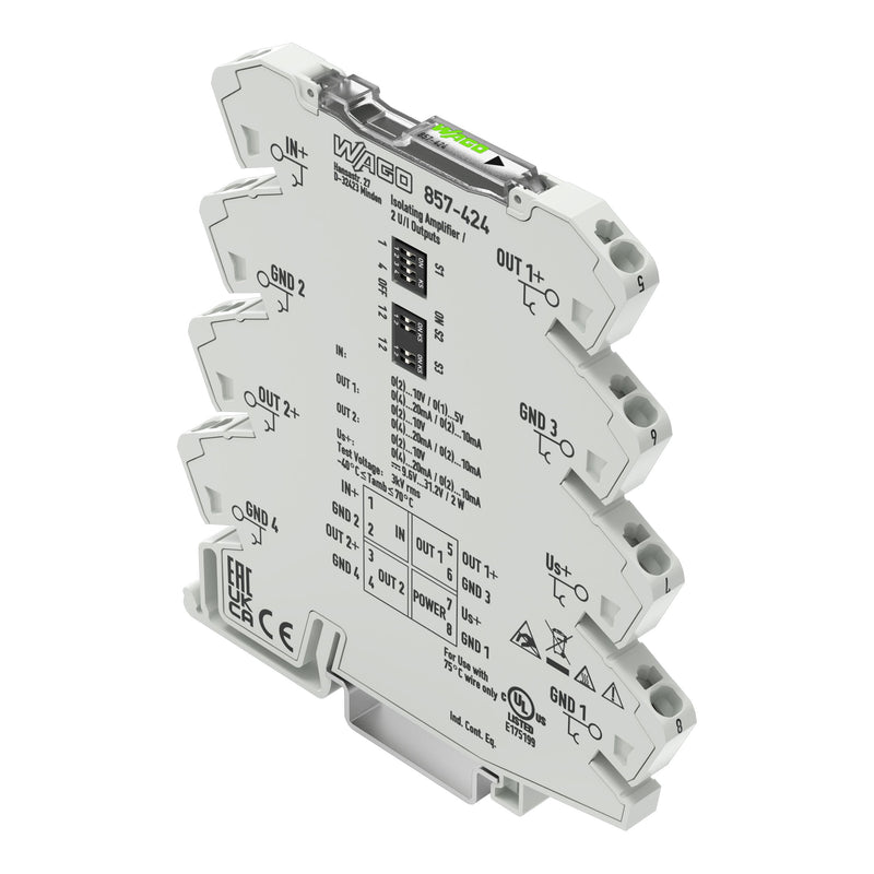 WAGO - Trennverstärker JUMPFLEX-Messumformer 857-424 Signalverdoppler