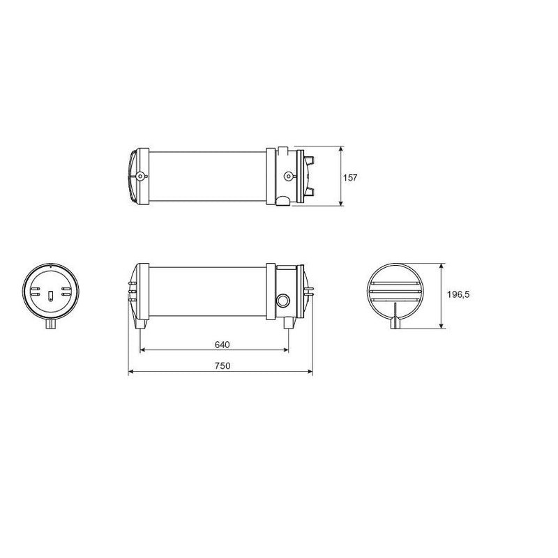 RP-Technik - Sicherheitsleuchte Ex-Leuchte XPMU019ML