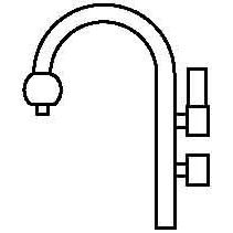 Siteco - Zubehör/Ersatzteile für Lichtmast Glockenbogen 5NY15621XA08 DB702S