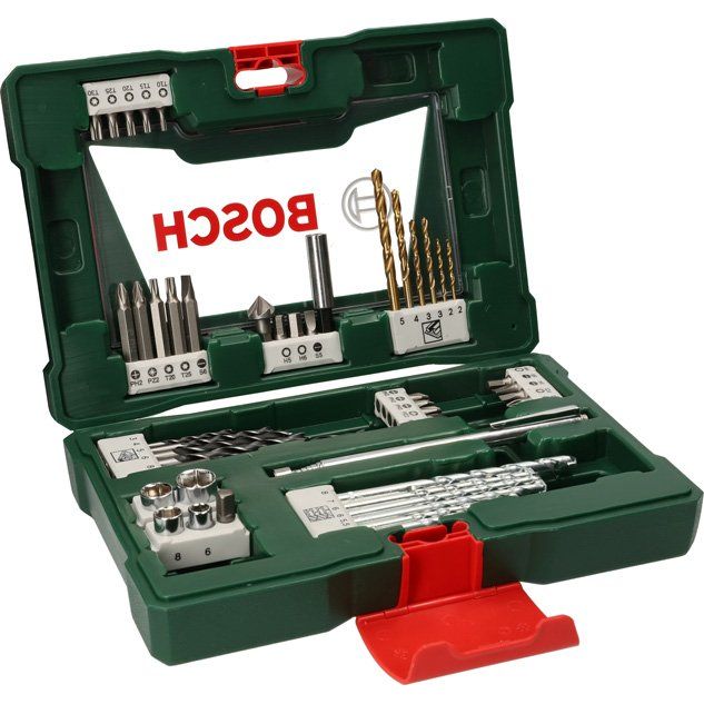 Bosch Power Tools - Werkzeugset V-Line TiN-Bohrer- und 2607017314 Bit-Set 48-teilig  − 1 Stück

