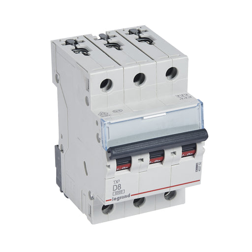 Legrand - Leitungsschutzschalter Legrand 403752 D8A 3-polig 6kA