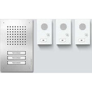 Siedle&Söhne - Türsprech-Set Audio-Set Siedle Classic SET CLAB 850-3 E/W Edelstahl/Weiß
