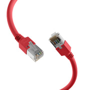EFB-Elektronik - Patchkabel Kupfer Crossoverkabel Cat. 5e rot K2793.3 2xRJ45 SFTP 3m − 5 Stück