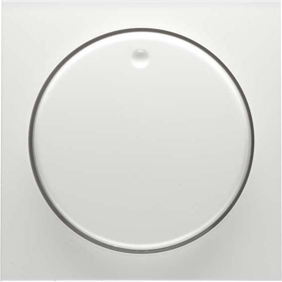 Peha - Abdeckung/Bedienelement für Installationsschalterprogramme Abdeckung alu D 11.810.70 HR Dimmer − 10 Stück