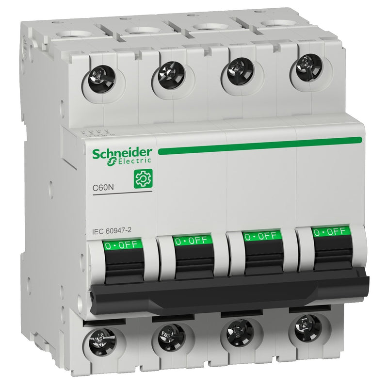 Schneider Electric - Leitungsschutzschalter LS-Schalter Multi 9 OEM M9F10404 C60N 4-pol 4A 10kA