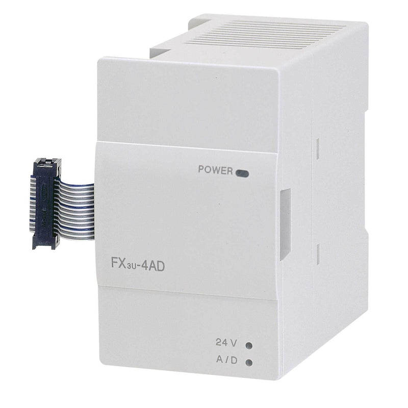 Mitsubishi Electric - SPS-Analoges Ein-/Ausgangs-Modul Analogeingangsmodul FX3U-4AD 16Bit,4 Eingänge
