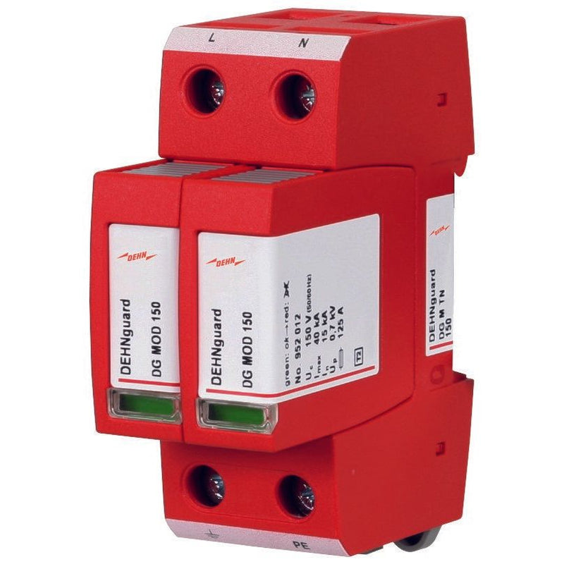 DEHN - Überspannungsableiter für Energietechnik/Stromversorgung Überspannungsableiter DG M TN 150 Typ 2 DEHNguard,1-p